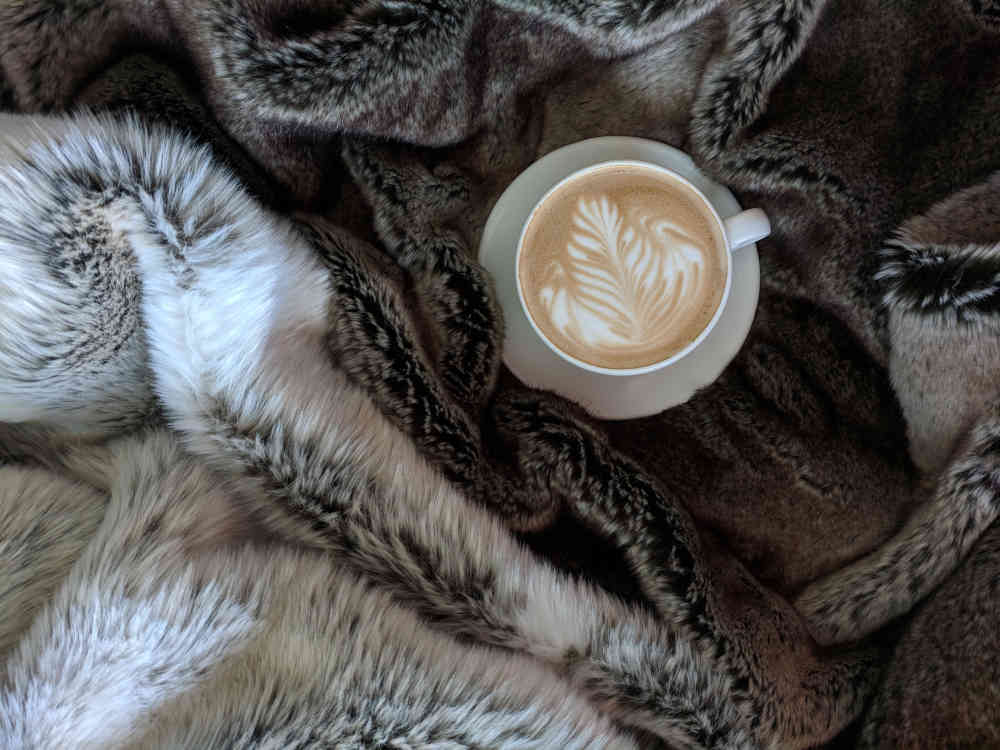 coffee on rug