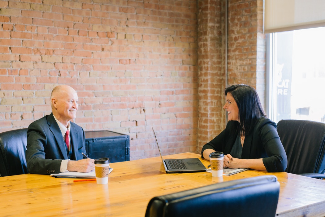 interviewed by someone younger