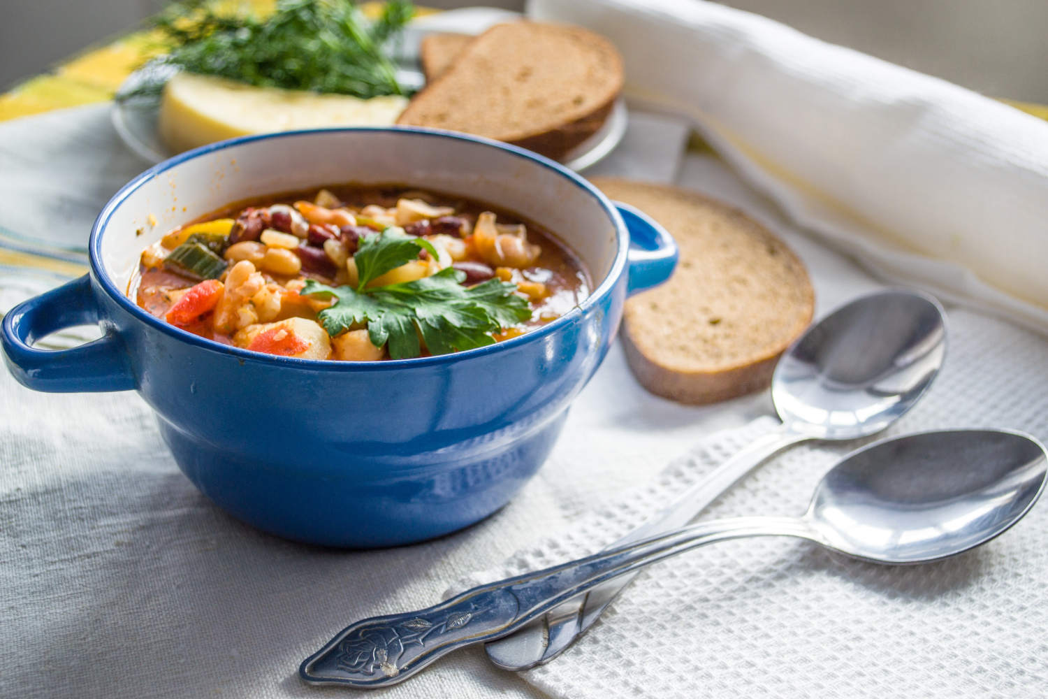 Chunky vegetable soup recipe - Rest Less