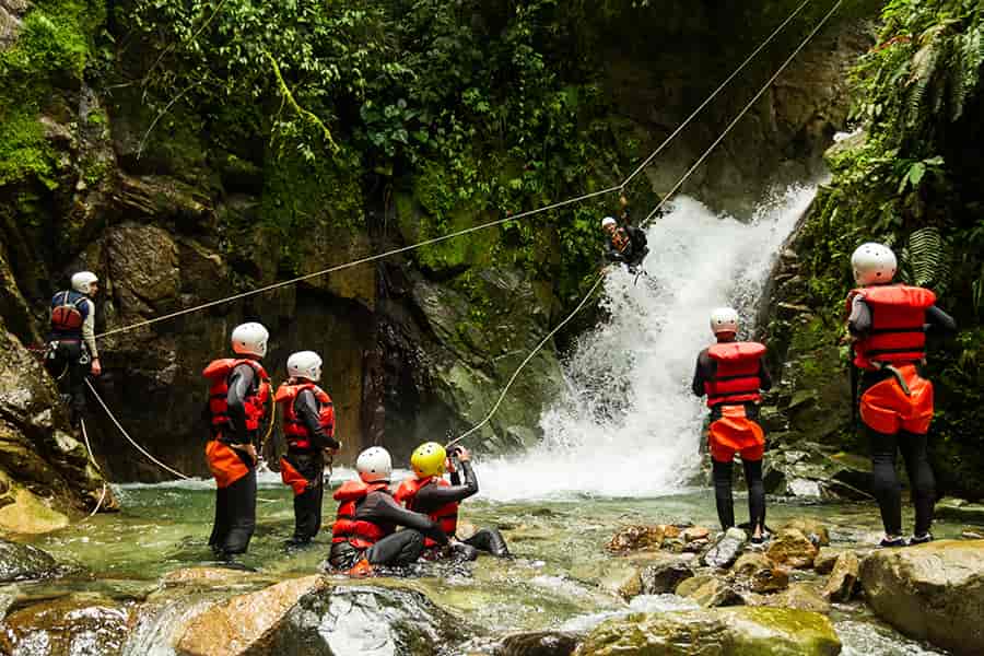 Really adventurous things to try - canyoning