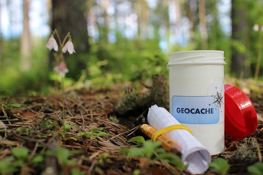 go geocaching