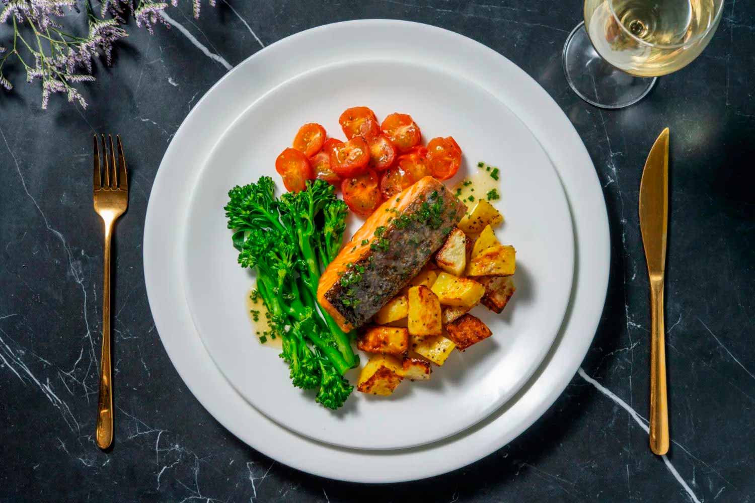 Salmon and chive butter sauce recipe - Rest Less