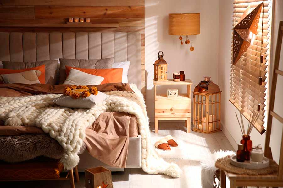 Making your home cosy is fun