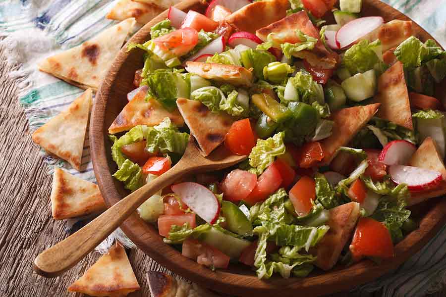 Fattoush salad