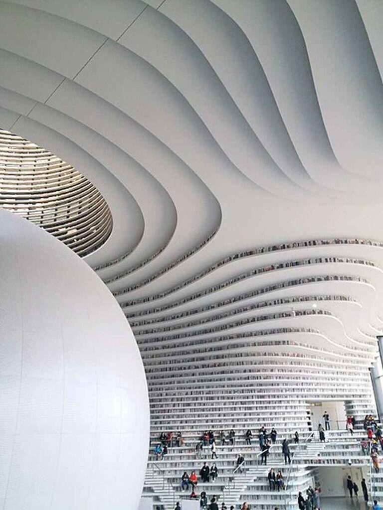 Tianjin Binhai Library, Tianjin, China