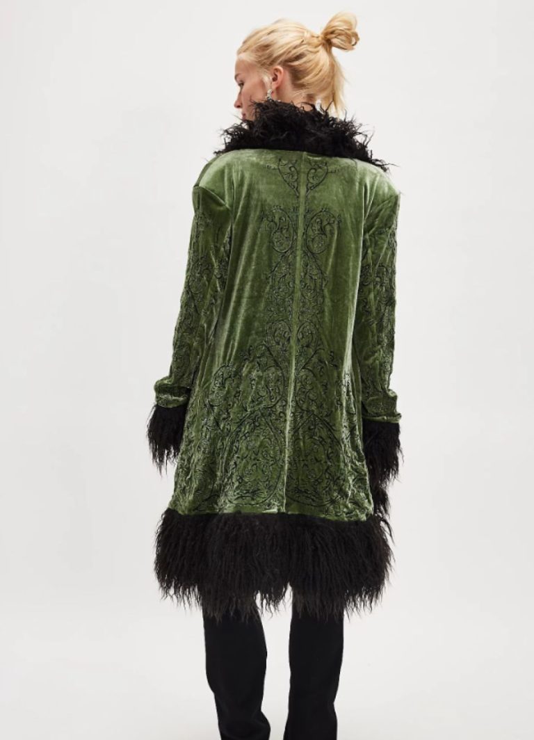 Moon glow coat