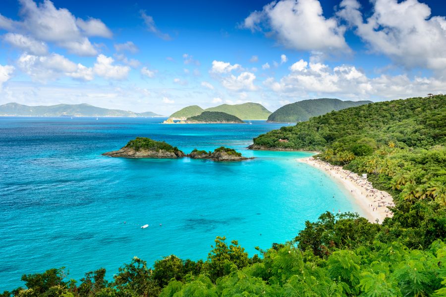 Sail through the idyllic Caribbean islands