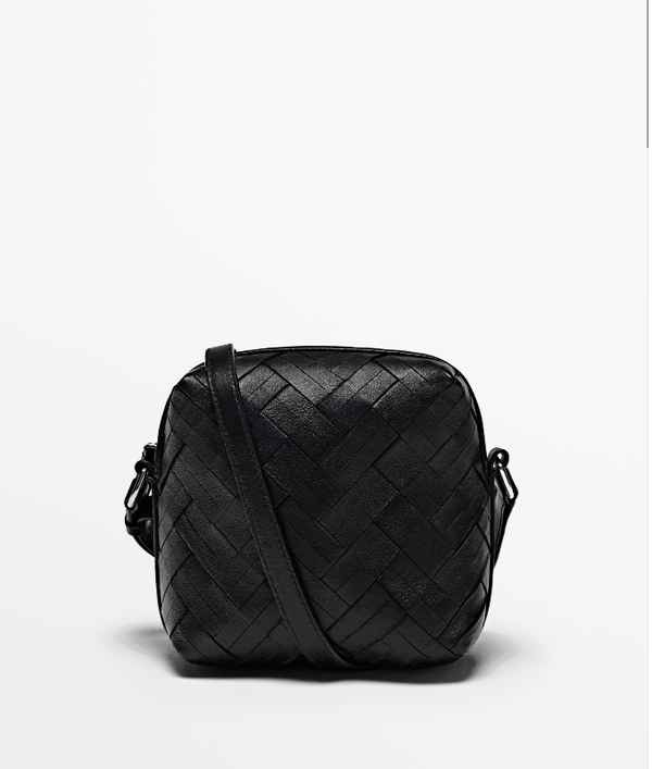 Braided Nappa Bucket Bag