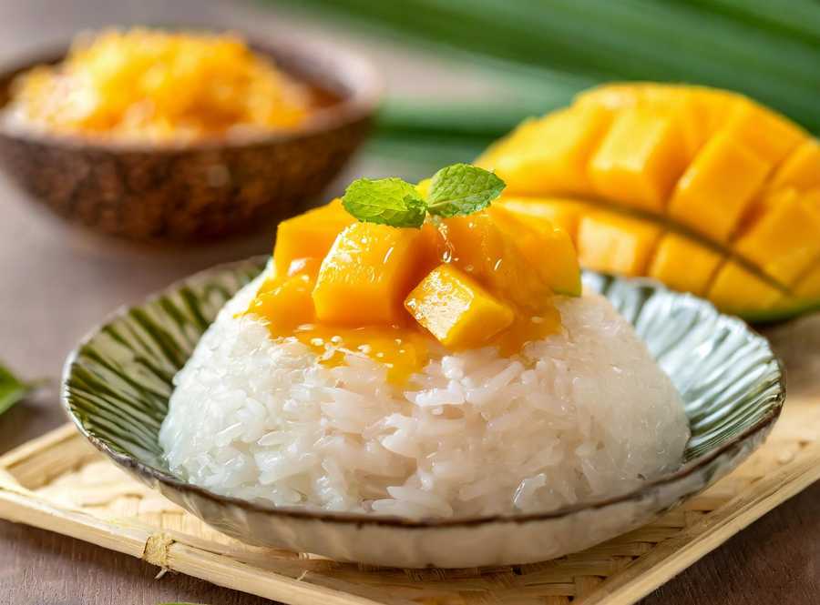 Mango sticky rice