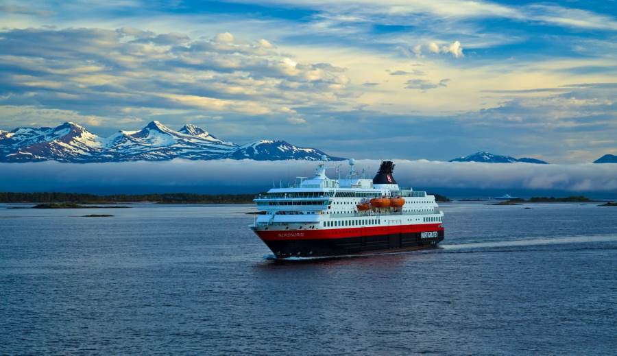 You’ll witness the beauty of the Norwegian coastline