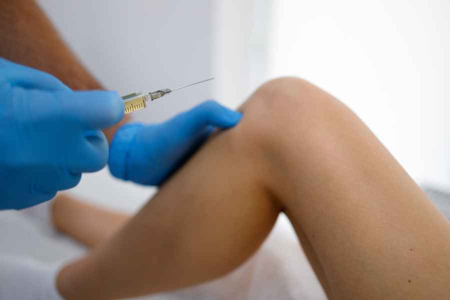 What are knee injections