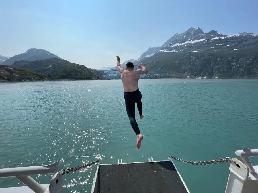 Experience the thrill of the polar plunge