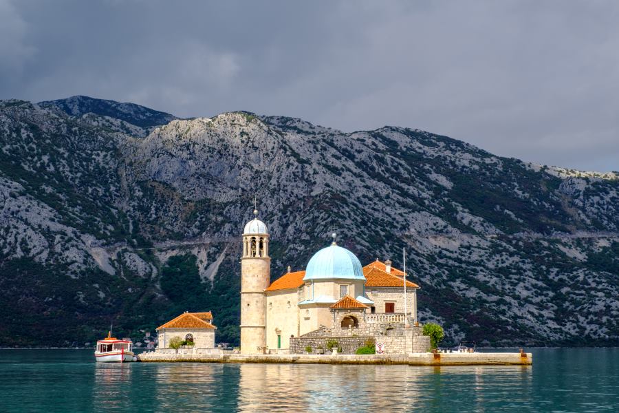Sail to the Church of Our Lady of the Rocks