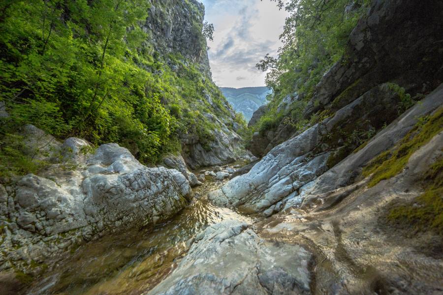 Venture into Škurda Canyon