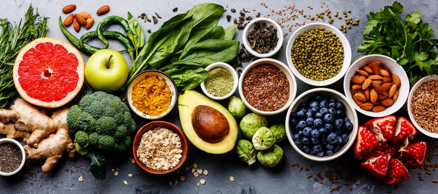 eat a healthy, balanced diet