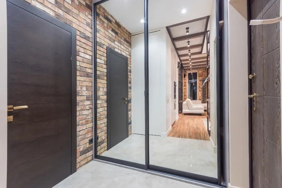 Add mirrors to your hallway
