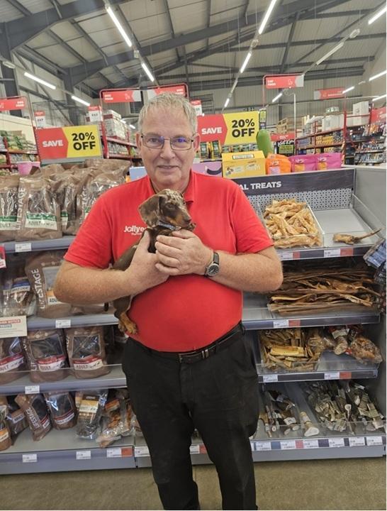 Cedric – Thetford store, two years of service