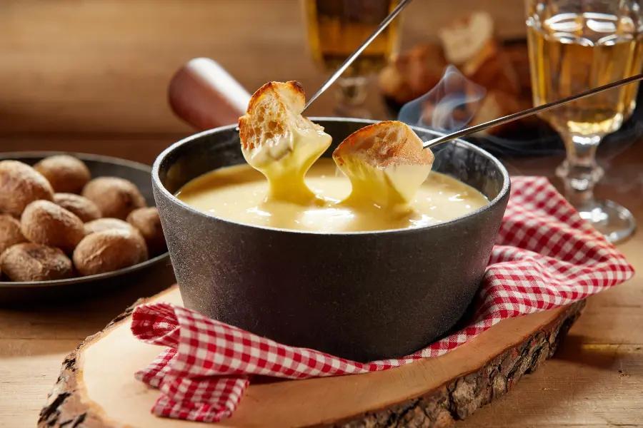 Cheese fondue
