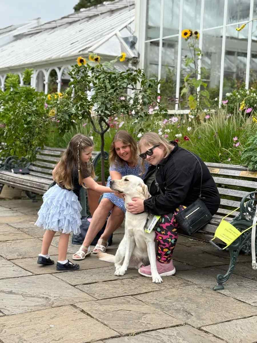 I saw how much confidence these dogs gave people