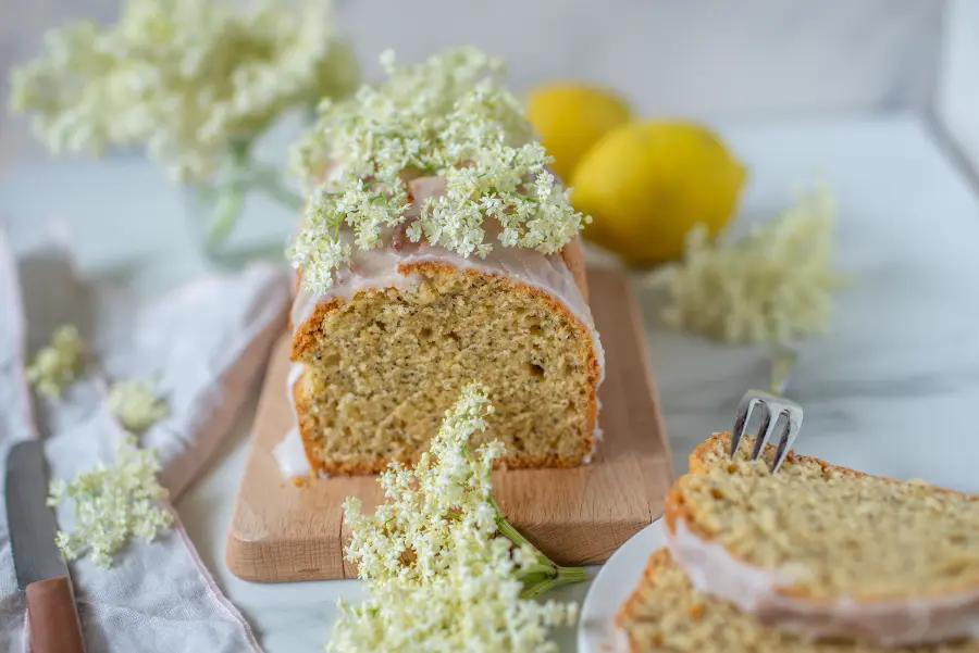 Elderflower and lemon loaf