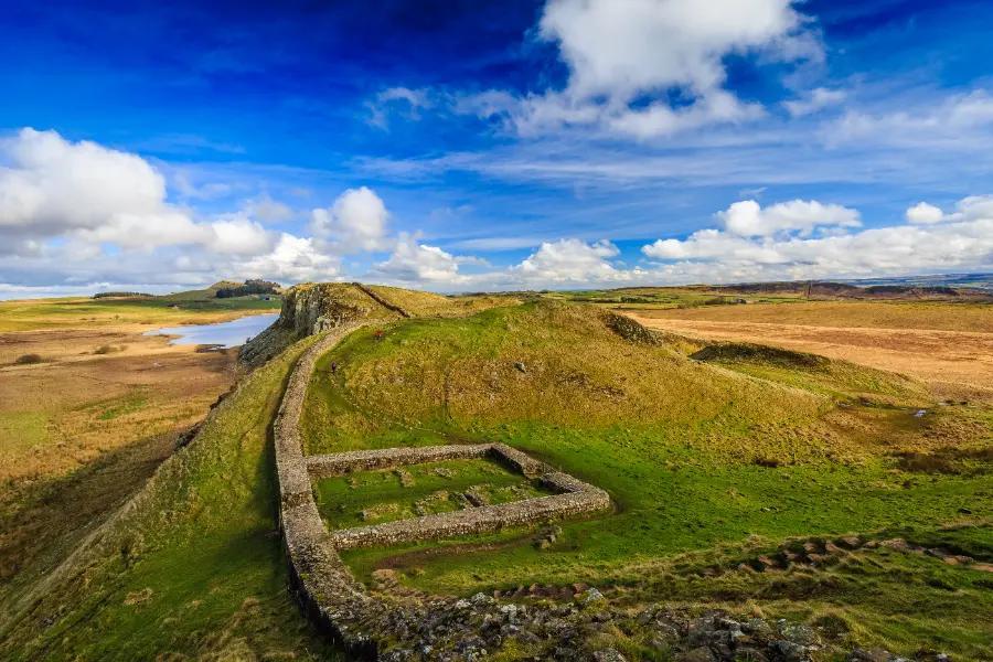 Hadrian's Wall & Housesteads Fort, Northumberland