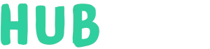 hub financial solutions logo white