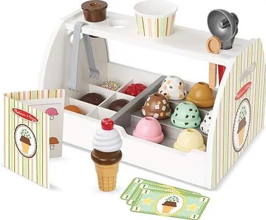Melissa & Doug Wooden Ice Cream Counter
