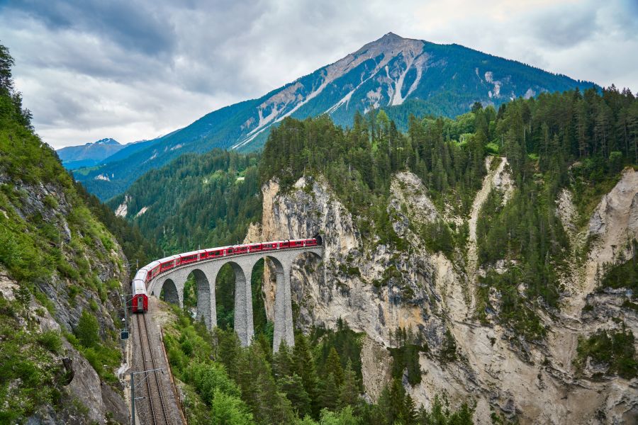 Scenic Switzerland by Train