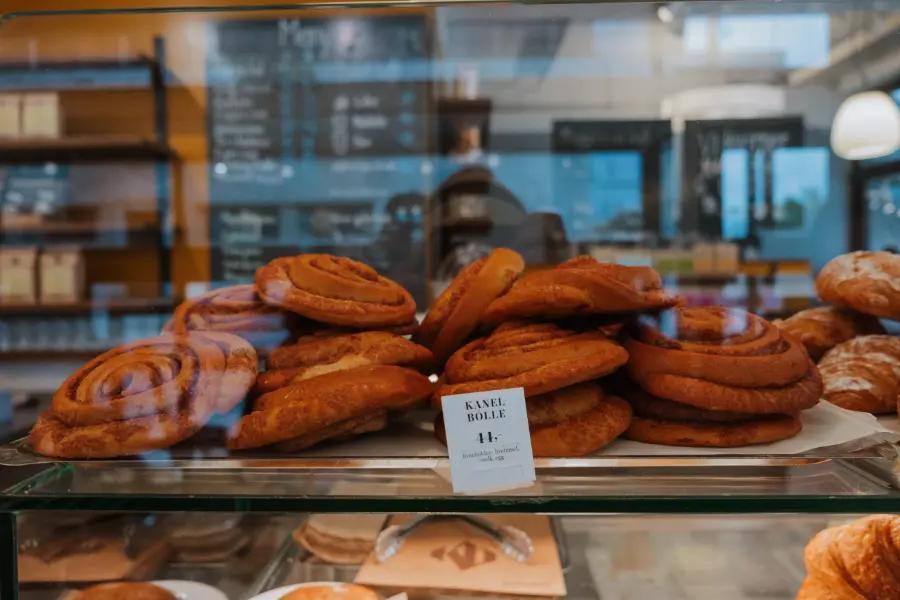 You can enjoy unique local foods – from brown cheese to cinnamon buns