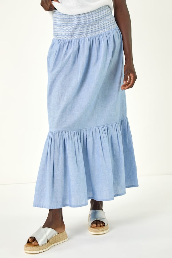 The Bohemian Charm of a Tiered Skirt