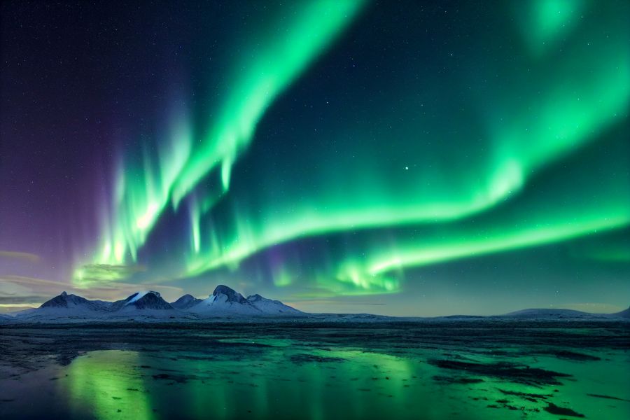 Chasing the northern lights