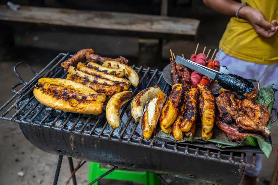Tuck into street food and try small local restaurants