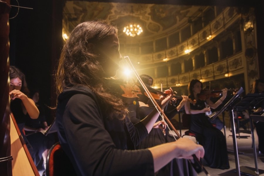 The music is beautiful