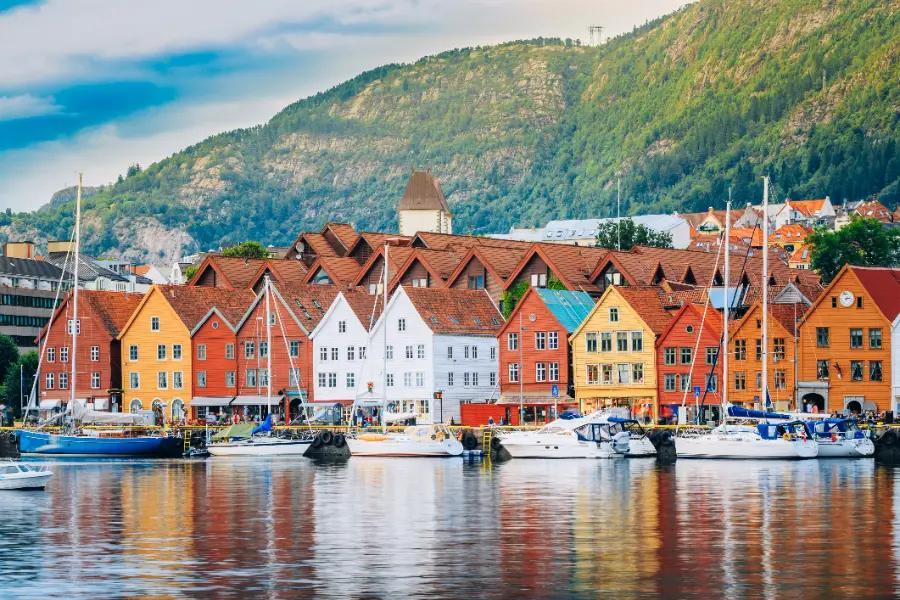 Drop anchor at colourful ports