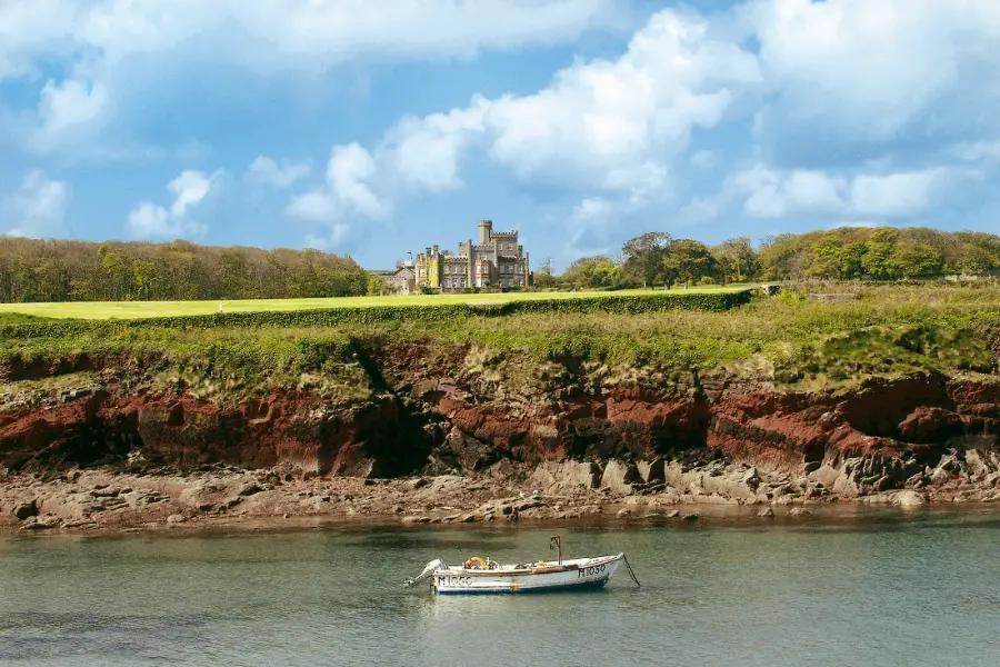 St Brides Castle, Pembrokeshire, Wales