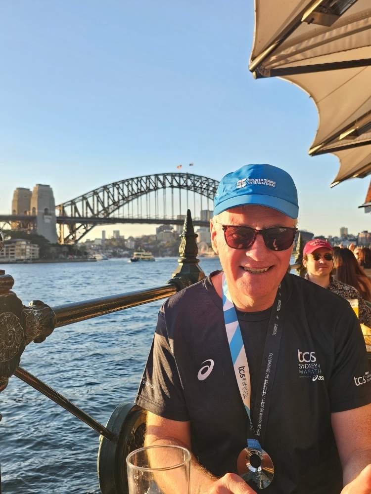 “Running the London Marathon is like the closest thing you’ll get to running out for England at Wembley”