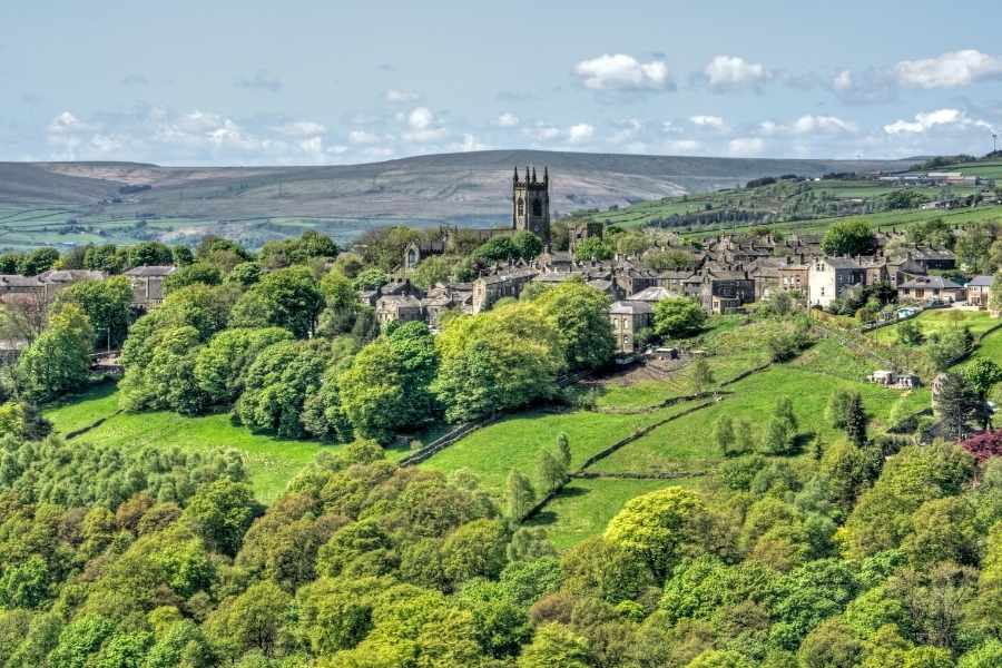 Calder Valley Ted Hughes homeplace