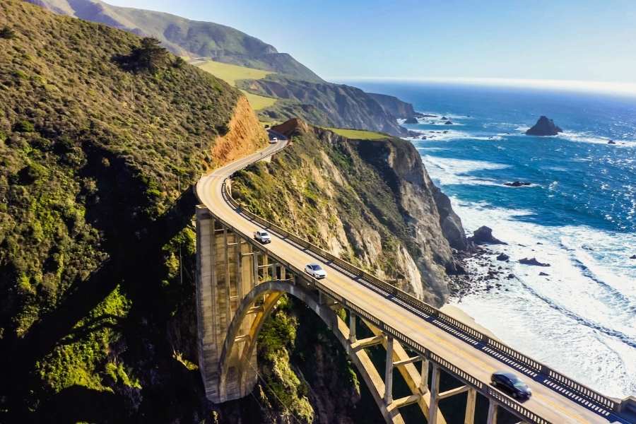 California's Pacific Coast, USA