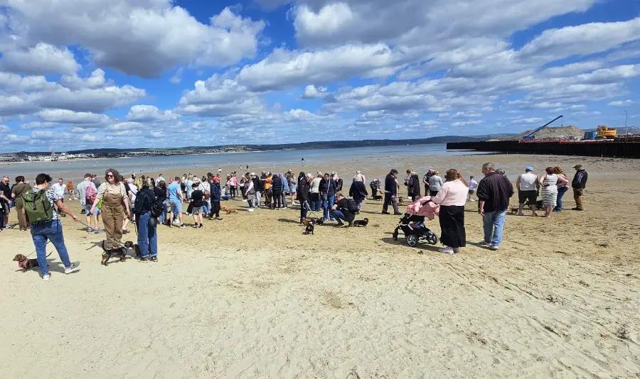 Weymouth Beach Sausage Fest