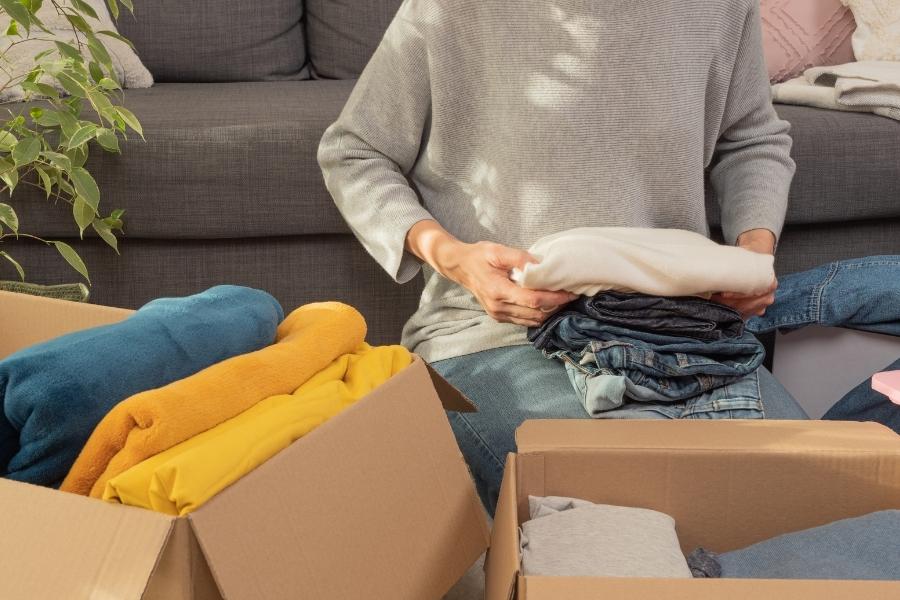 Declutter and reorganise
