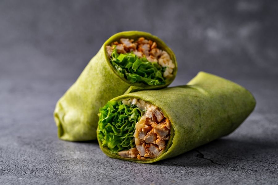 Spinach wraps