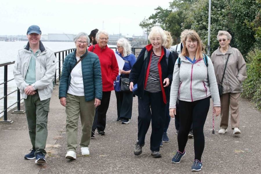 Join a walking group