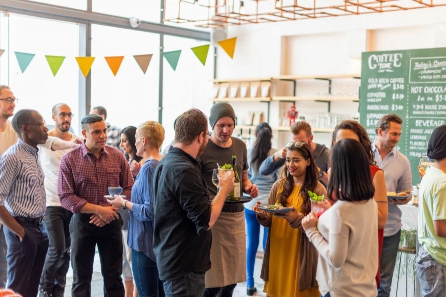 Noisy indoor spaces can make conversations trickier to follow