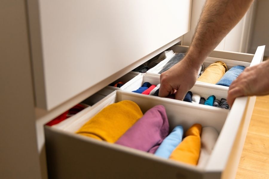 Declutter your living space