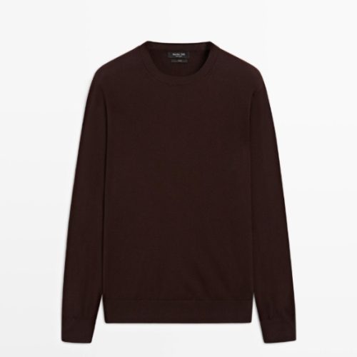 Cotton Crew Neck Sweater