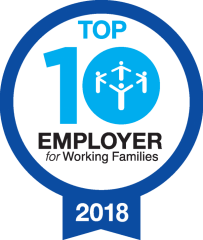 Top 10 Employer of Working Families 2018 Top 10 Employer of Working Families 2018